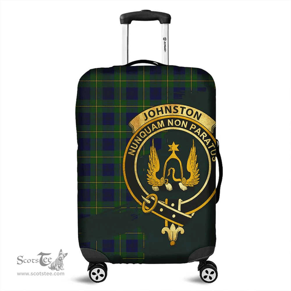 Looking for Scottish Johnston Modern Clan Tartan Luggage Cover - Crest Oldest Style? Check out our collection of Tartan Luggage Covers! Shop now at Scottishplaid.co!