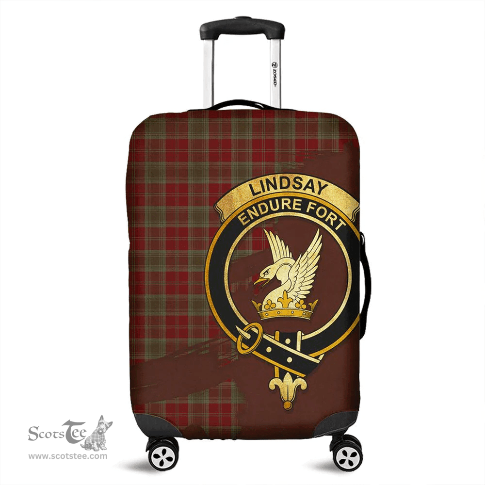 Looking for Scottish Lindsay Weathered Clan Tartan Luggage Cover - Crest Oldest Style? Check out our collection of Tartan Luggage Covers! Shop now at Scottishplaid.co!