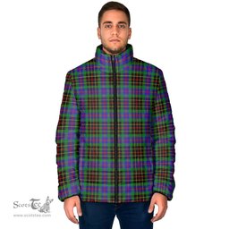Scottish Brodie Hunting Modern Clan Tartan Padded Jacket - Tartan Plaid Jacket Scotstee Shop - Tartan Plaid - scotstee.com