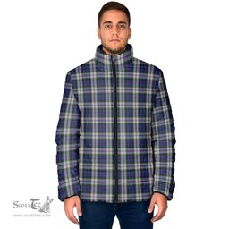 Scottish Baird Dress Clan Tartan Padded Jacket - Tartan Plaid Jacket Scotstee Shop - Tartan Plaid - scotstee.com