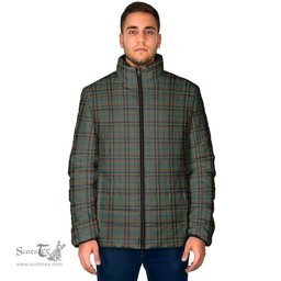Scottish Antrim County Ireland Clan Tartan Padded Jacket - Tartan Plaid Jacket Scotstee Shop - Tartan Plaid - scotstee.com