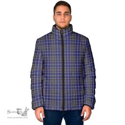 Scottish Alexander of Menstry Clan Tartan Padded Jacket - Tartan Plaid Jacket Scotstee Shop - Tartan Plaid - scotstee.com