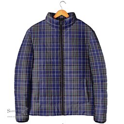 Scottish Alexander of Menstry Clan Tartan Padded Jacket - Tartan Plaid Jacket Scotstee Shop - Tartan Plaid - scotstee.com