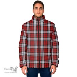 Scottish Brodie Dress Clan Tartan Padded Jacket - Tartan Plaid Jacket Scotstee Shop - Tartan Plaid - scotstee.com