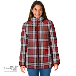 Scottish Brodie Dress Clan Tartan Padded Jacket - Tartan Plaid Jacket Scotstee Shop - Tartan Plaid - scotstee.com