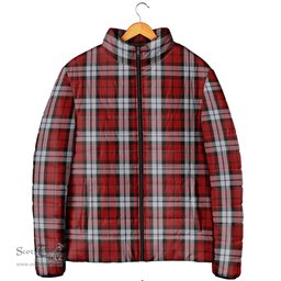 Scottish Brodie Dress Clan Tartan Padded Jacket - Tartan Plaid Jacket Scotstee Shop - Tartan Plaid - scotstee.com