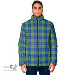 Scottish Barclay Hunting Ancient Clan Tartan Padded Jacket - Tartan Plaid Jacket Scotstee Shop - Tartan Plaid - scotstee.com