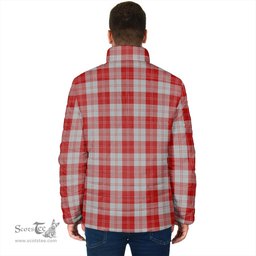 Scottish Erskine Red Clan Tartan Padded Jacket - Tartan Plaid Jacket Scotstee Shop - Tartan Plaid - scotstee.com
