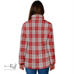 Scottish Erskine Red Clan Tartan Padded Jacket - Tartan Plaid Jacket Scotstee Shop - Tartan Plaid - scotstee.com