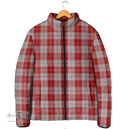 Scottish Erskine Red Clan Tartan Padded Jacket - Tartan Plaid Jacket Scotstee Shop - Tartan Plaid - scotstee.com