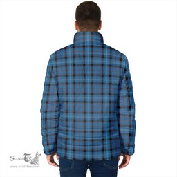 Scottish Fitzgerald Family Clan Tartan Padded Jacket - Tartan Plaid Jacket Scotstee Shop - Tartan Plaid - scotstee.com