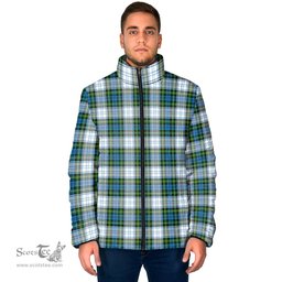 Scottish Campbell Dress Clan Tartan Padded Jacket - Tartan Plaid Jacket Scotstee Shop - Tartan Plaid - scotstee.com