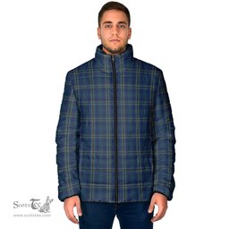Scottish Fermanagh County Ireland Clan Tartan Padded Jacket - Tartan Plaid Jacket Scotstee Shop - Tartan Plaid - scotstee.com