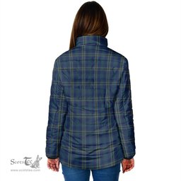 Scottish Fermanagh County Ireland Clan Tartan Padded Jacket - Tartan Plaid Jacket Scotstee Shop - Tartan Plaid - scotstee.com