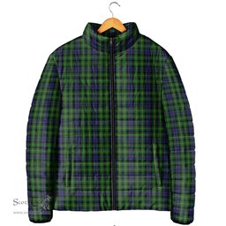 Scottish Campbell of Breadalbane Clan Tartan Padded Jacket - Tartan Plaid Jacket Scotstee Shop - Tartan Plaid - scotstee.com