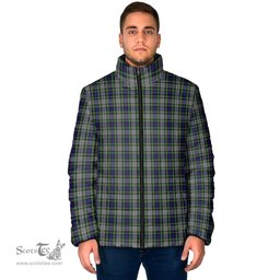 Scottish Davidson of Tulloch Dress Clan Tartan Padded Jacket - Tartan Plaid Jacket Scotstee Shop - Tartan Plaid - scotstee.com
