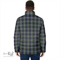 Scottish Davidson of Tulloch Dress Clan Tartan Padded Jacket - Tartan Plaid Jacket Scotstee Shop - Tartan Plaid - scotstee.com