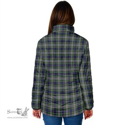 Scottish Davidson of Tulloch Dress Clan Tartan Padded Jacket - Tartan Plaid Jacket Scotstee Shop - Tartan Plaid - scotstee.com