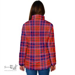 Scottish Cameron of Lochiel Modern Clan Tartan Padded Jacket - Tartan Plaid Jacket Scotstee Shop - Tartan Plaid - scotstee.com