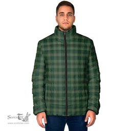 Scottish Donachie of Brockloch Hunting Clan Tartan Padded Jacket - Tartan Plaid Jacket Scotstee Shop - Tartan Plaid - scotstee.com