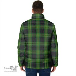 Scottish Fitzpatrick Hunting Clan Tartan Padded Jacket - Tartan Plaid Jacket Scotstee Shop - Tartan Plaid - scotstee.com
