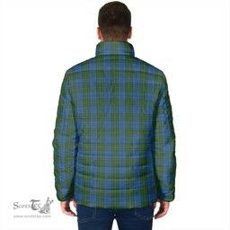 Scottish Donegal County Ireland Clan Tartan Padded Jacket - Tartan Plaid Jacket Scotstee Shop - Tartan Plaid - scotstee.com