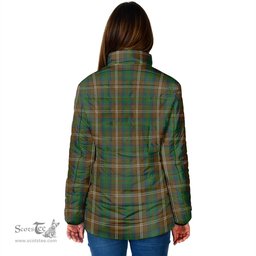 Scottish Chisholm Hunting Clan Tartan Padded Jacket - Tartan Plaid Jacket Scotstee Shop - Tartan Plaid - scotstee.com
