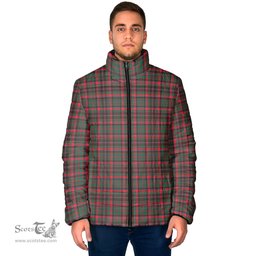 Scottish Cumming Hunting Modern Clan Tartan Padded Jacket - Tartan Plaid Jacket Scotstee Shop - Tartan Plaid - scotstee.com