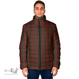 Scottish Denny Hunting Clan Tartan Padded Jacket - Tartan Plaid Jacket Scotstee Shop - Tartan Plaid - scotstee.com