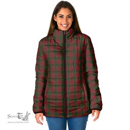 Scottish Denny Hunting Clan Tartan Padded Jacket - Tartan Plaid Jacket Scotstee Shop - Tartan Plaid - scotstee.com