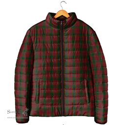 Scottish Denny Hunting Clan Tartan Padded Jacket - Tartan Plaid Jacket Scotstee Shop - Tartan Plaid - scotstee.com