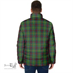 Scottish Connolly Hunting Clan Tartan Padded Jacket - Tartan Plaid Jacket Scotstee Shop - Tartan Plaid - scotstee.com