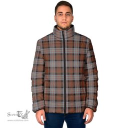 Scottish Cameron of Erracht Weathered Clan Tartan Padded Jacket - Tartan Plaid Jacket Scotstee Shop - Tartan Plaid - scotstee.com