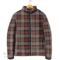 Scottish Cameron of Erracht Weathered Clan Tartan Padded Jacket - Tartan Plaid Jacket Scotstee Shop - Tartan Plaid - scotstee.com