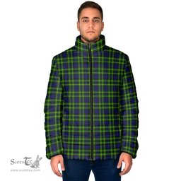 Scottish Campbell of Breadalbane Modern Clan Tartan Padded Jacket - Tartan Plaid Jacket Scotstee Shop - Tartan Plaid - scotstee.com