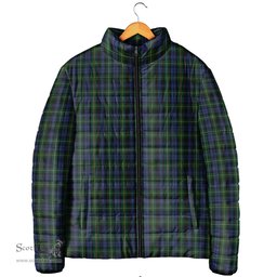 Scottish Campbell of Argyll #01 Clan Tartan Padded Jacket - Tartan Plaid Jacket Scotstee Shop - Tartan Plaid - scotstee.com