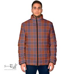 Scottish Cameron of Lochiel Ancient Clan Tartan Padded Jacket - Tartan Plaid Jacket Scotstee Shop - Tartan Plaid - scotstee.com