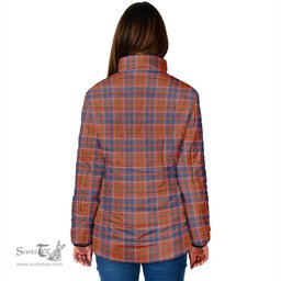 Scottish Cameron of Lochiel Ancient Clan Tartan Padded Jacket - Tartan Plaid Jacket Scotstee Shop - Tartan Plaid - scotstee.com