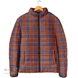 Scottish Cameron of Lochiel Ancient Clan Tartan Padded Jacket - Tartan Plaid Jacket Scotstee Shop - Tartan Plaid - scotstee.com