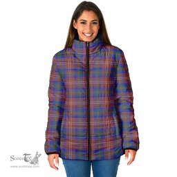 Scottish Chisholm Hunting Modern Clan Tartan Padded Jacket - Tartan Plaid Jacket Scotstee Shop - Tartan Plaid - scotstee.com