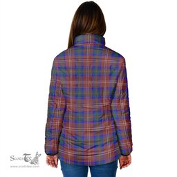 Scottish Chisholm Hunting Modern Clan Tartan Padded Jacket - Tartan Plaid Jacket Scotstee Shop - Tartan Plaid - scotstee.com