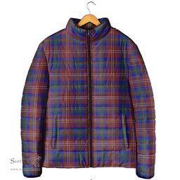 Scottish Chisholm Hunting Modern Clan Tartan Padded Jacket - Tartan Plaid Jacket Scotstee Shop - Tartan Plaid - scotstee.com