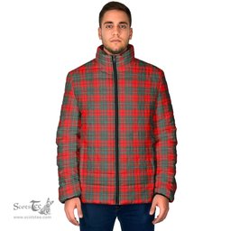 Scottish Cumming Modern Clan Tartan Padded Jacket - Tartan Plaid Jacket Scotstee Shop - Tartan Plaid - scotstee.com