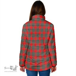 Scottish Cumming Modern Clan Tartan Padded Jacket - Tartan Plaid Jacket Scotstee Shop - Tartan Plaid - scotstee.com