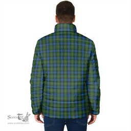 Scottish Ferguson of Atholl Clan Tartan Padded Jacket - Tartan Plaid Jacket Scotstee Shop - Tartan Plaid - scotstee.com