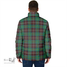 Scottish Chisholm Hunting Ancient Clan Tartan Padded Jacket - Tartan Plaid Jacket Scotstee Shop - Tartan Plaid - scotstee.com