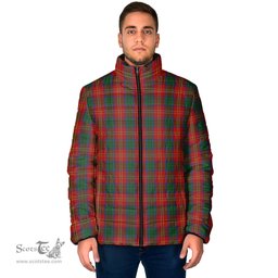 Scottish Connolly Dress Clan Tartan Padded Jacket - Tartan Plaid Jacket Scotstee Shop - Tartan Plaid - scotstee.com