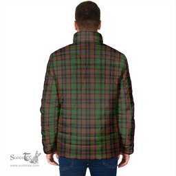 Scottish Cumming Hunting Clan Tartan Padded Jacket - Tartan Plaid Jacket Scotstee Shop - Tartan Plaid - scotstee.com