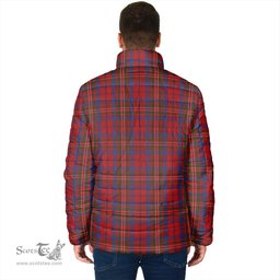 Scottish Cameron of Locheil Clan Tartan Padded Jacket - Tartan Plaid Jacket Scotstee Shop - Tartan Plaid - scotstee.com