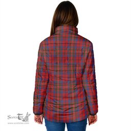 Scottish Cameron of Locheil Clan Tartan Padded Jacket - Tartan Plaid Jacket Scotstee Shop - Tartan Plaid - scotstee.com